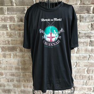 Savannah GA Half Marathon T Shirt Forsyth Fountain